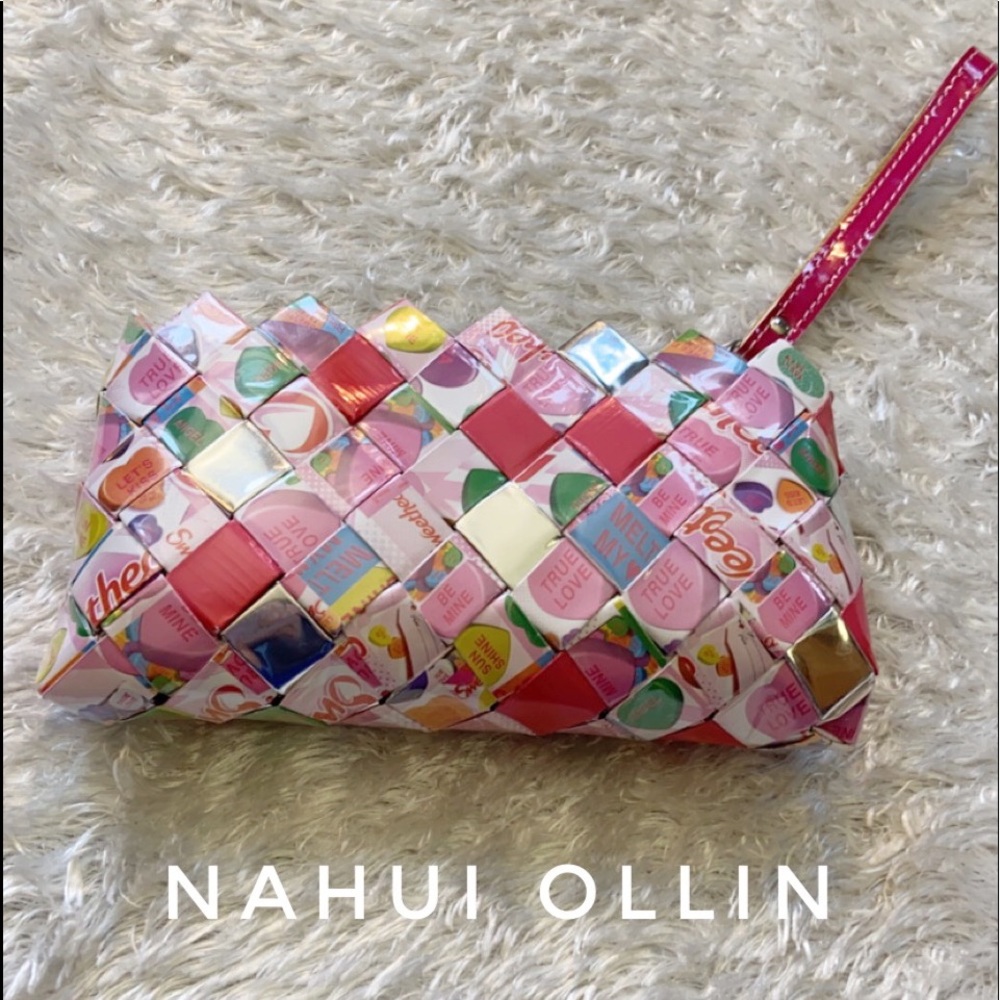 Nahui Ollin Sweethearts Wrapper Wristlet